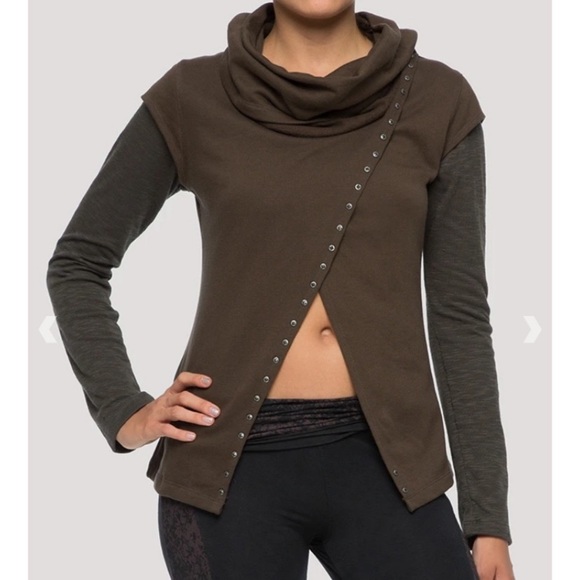 Paulo Magic Sweater size 2 Olive - Picture 2 of 9